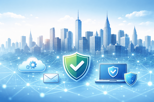 Managed IT services NYC with proactive support, cybersecurity, and Microsoft 365 management